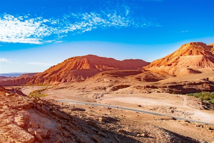 Cycling in the Atlas Mountains
